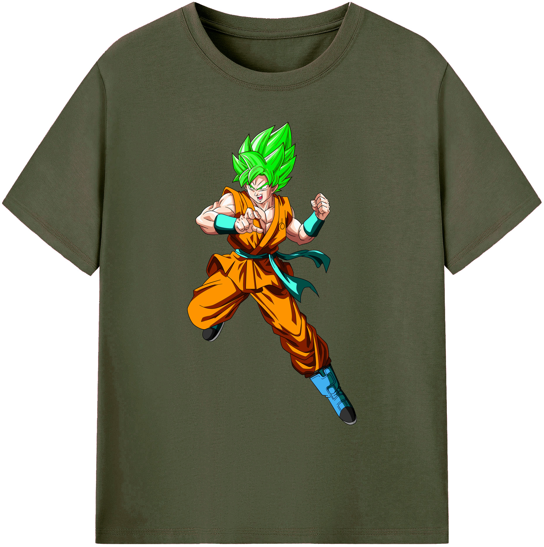 （画像用） ドラゴンボール 孫 悟飯（そんごはん）DRAGON BALL Son Gohan 綿100％ メンズ半袖Tシャツ｜肌触りやわらか＆通気性